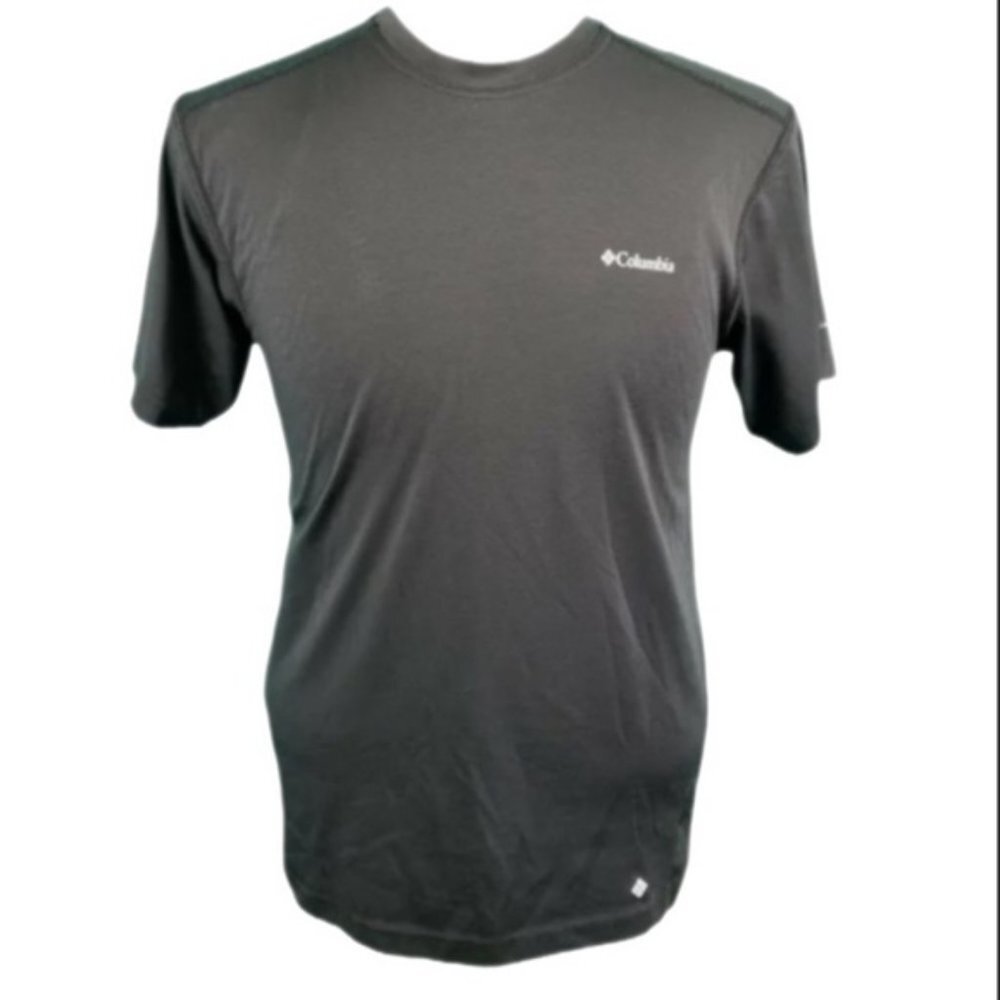 Columbia Small Black Omni-Wick Workout Stretch T Shirt